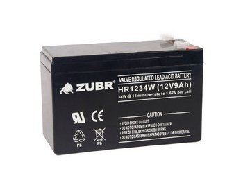 Аккумулятор для ИБП Zubr HR 12-34W (12 В/9 А·ч)