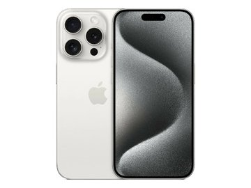 Смартфон Apple iPhone 15 Pro 256Gb восстановленный ELNU Грейд A ELN3102A0335 (белый титан)