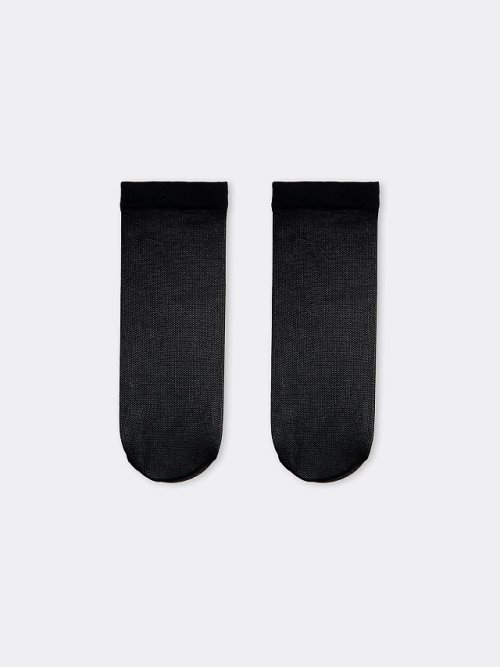 Носки женские капроновые в черном цвете, фото 3 из 4