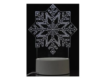 Светильник декоративный Energy 106257 EN-NL 26 3D снежинка в Светлогорске 5 элемент