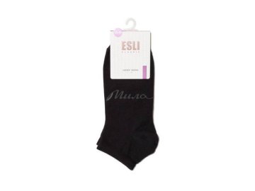 Носки жен. ESLI CLASSIC, р.23, 000 черный