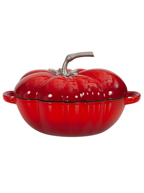 Кокот чугунный эмалированный Tomato R, 2.8 л, фото 7 из 39