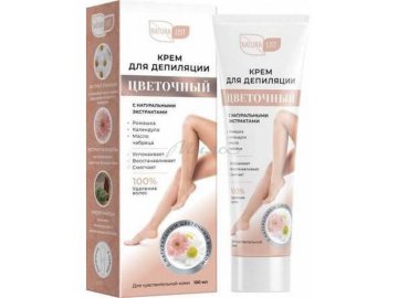 Крем для депиляции NATURALIST Цветочный, 100 мл