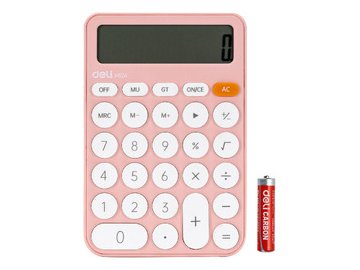 Калькулятор Deli EM124PINK