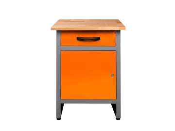 Стол-верстак для мастерской BAUMEISTER BTC-004 ORANGE (60х60х85)