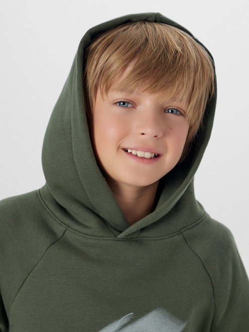 Теплое худи для мальчиков с начесом, фото 5 из 8