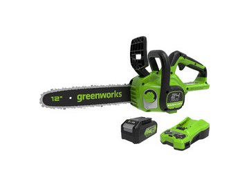 Аккумуляторная пила Greenworks GD24CS30K4 2007007UB