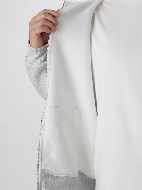 Жакет мужской серый на молнии с начесом, фото 6 из 7