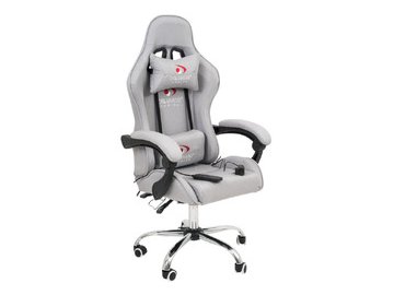 Вибромассажное кресло Calviano ASTI ultimato grey fabric