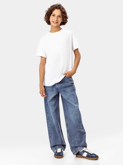 Джинсы для мальчиков синие, фото 3 из 5