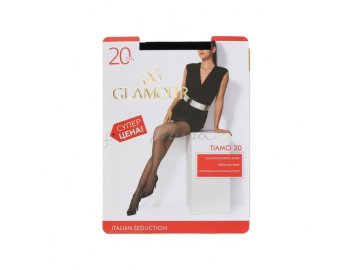 Колготы жен. GLAMOUR TIAMO 20 nero р.4