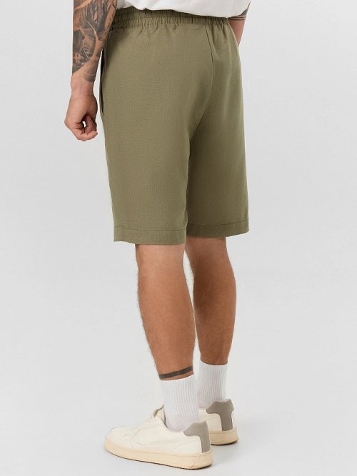 Шорты мужские оливковые, фото 2 из 6