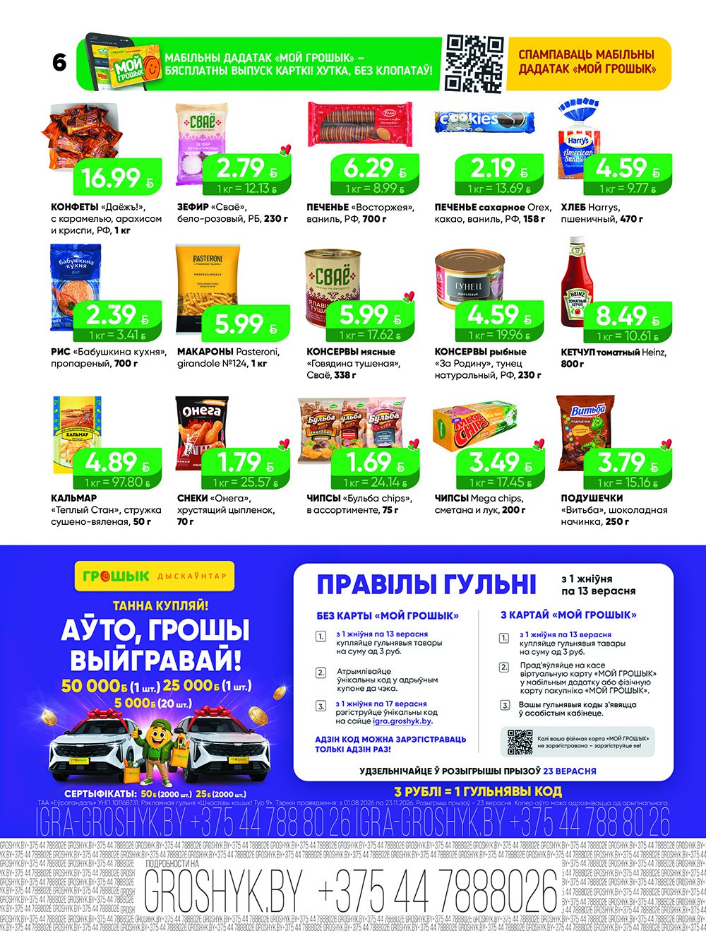 Акция &laquo;Акционная листовка&raquo; в Грошике (Грошыке) Лунинец - страница 6