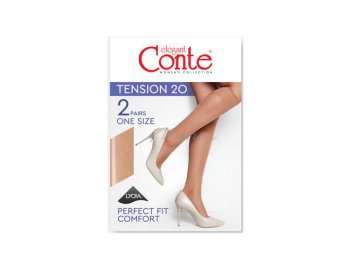 Гольфы Conte Tension неро р 23-25 20 арт.8c-3cп