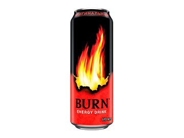 Напиток энергетический Burn Оригинальный газированный 0,449 л