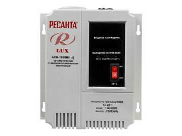 Стаблизатор напряжения Ресанта Lux АСН-1500Н/1-Ц (63/6/20)