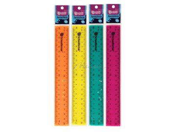 Линейка SchoolФОРМАТ 20 см, арт. ЛИ-НЕ20 Мила