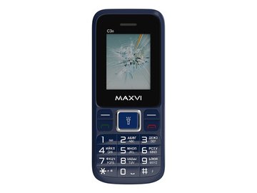 Мобильный телефон Maxvi C3n (маренго) в Светлогорске 5 элемент