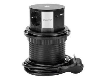 Блок розеточный Orno OR-GM-9017-B 1,8 м