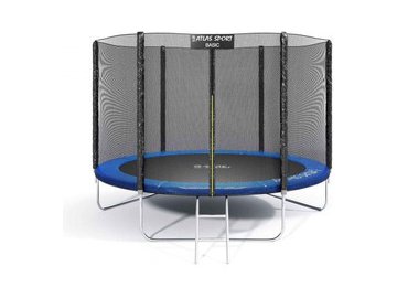 Батут ATLAS SPORT 10ft-3 (с защитной сеткой и лестницей)