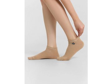 Носки женские бежевые с узором Марк Формель