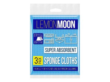 Набор салфеток хозяйственных Lemon Moon L501 (3шт)