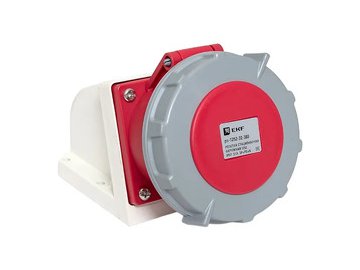 Розетка стационарная наружная EKF 1252 3Р+РЕ+N 32А 380В IP67 PROxima