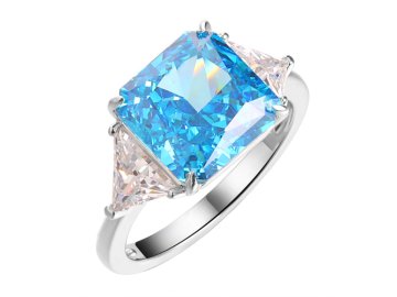Кольцо декоративное Fresh Jewelry, серебро 925 проба, вставка фианит