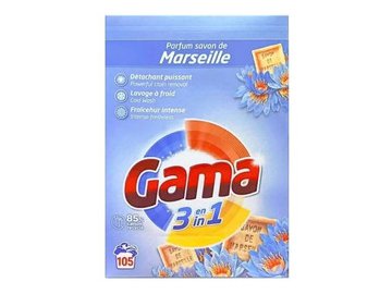 Стиральный порошок GAMA Marseille Универсальный 5.775 кг (105 стирок)