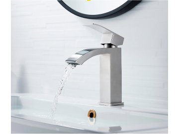 Смеситель для умывальника из нержавейки Ledeme арт. L71017