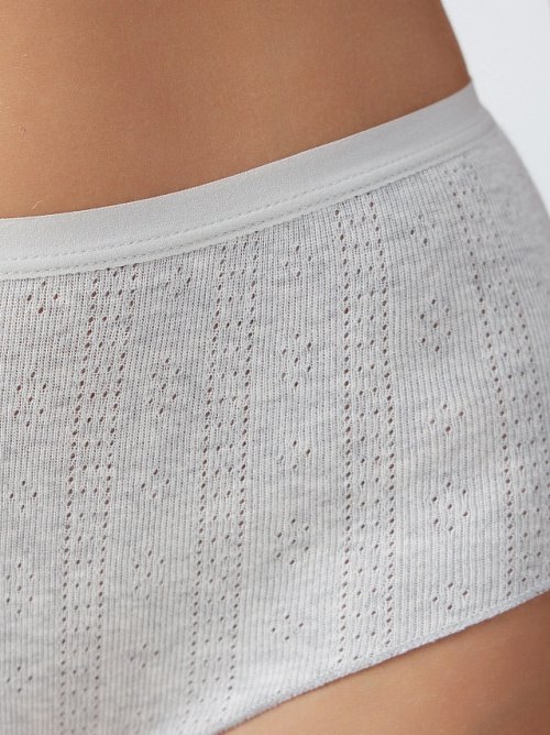 Трусы шортики женские серые, фото 6 из 30