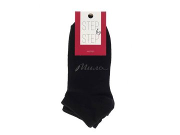 Акции Милы Чечерск Только в сети «Мила» - Носки женские STEP BY STEP, размер 25, черный, артикул 9с9250