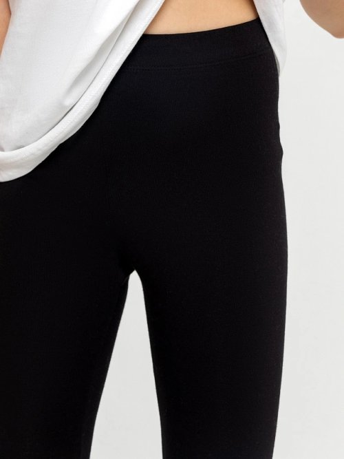 Легинсы для девочек мультипак (2 шт.) в черном цвете, фото 5 из 8