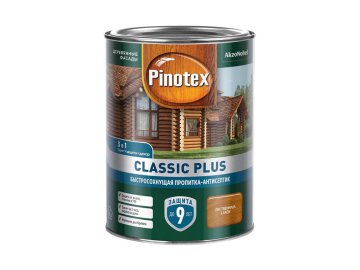 Пропитка-антисептик Omnitex Classic Plus 3в1 Лиственница 0,9л