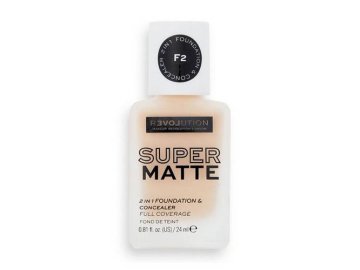 Тональная основа консилер RELOVE REVOLUTION Supermatte 2 in 1, тон F2