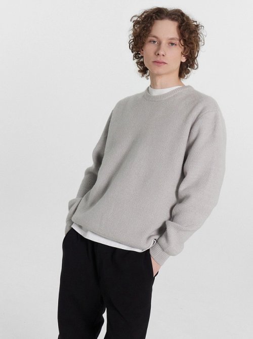 Джемпер мужской серый, фото 2 из 6