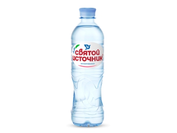 Питьевая вода артезианская Святой источник газ 0,5л ПЭТ