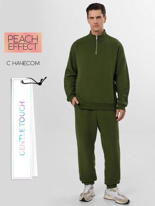 Комплект мужской зеленый, фото 1 из 14