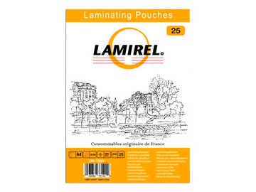 Пленка для ламинирования Lamirel LA-78801 А4, 100мкм, 25 шт.