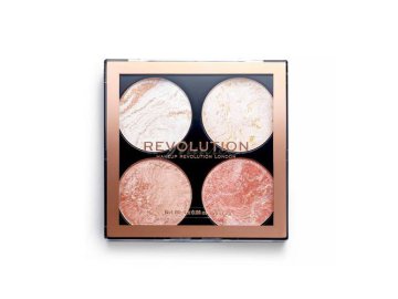 Палетка для макияжа лица MAKEUP REVOLUTION: хайлайтеры и бронзеры Cheek Kit,тон Take A Breather