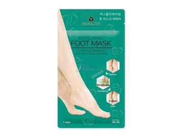 Маска-носки для ног СКИНЛАЙТ  отшелушивающая размер 40-45, арт.SL-725, 1 пара