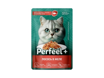 Корм д/кошек конс Perfect Fit С индейкой в соусе с чувств пищев 75 г