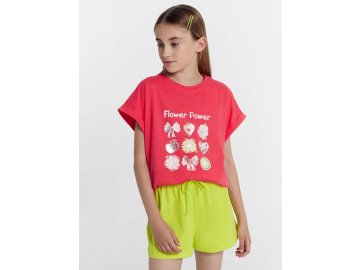 Шорты для девочек в зеленом цвете Марк Формель