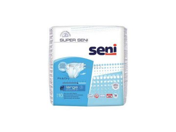 Подгузники для взрослых Super Seni Large дышащие, 10 шт