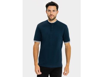Джемпер мужской поло в темно-синем оттенке