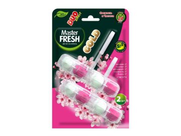 Блок для унитазов MASTER FRESH Gold Сакура, 2 шт