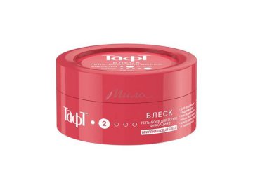 Гель-воск для волос ТАФТ Блеск, 75 мл Мила