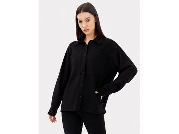 Рубашка женская в черном цвете Марк Формель
