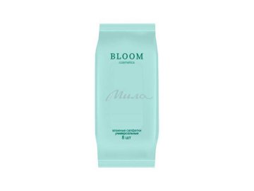 Салфетки влажные BLOOM UWW универсальные, 8 шт, арт. 17 в Белыничах Мила