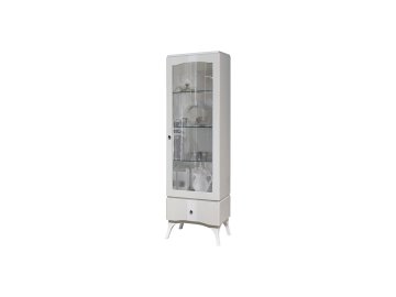 Шкаф с витриной Мираж ММ-400-01/01